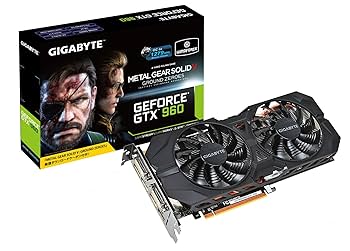 PCパーツ Gigabyte GTX960  4GB GV-N960WF2OC-4GD (rev. 1.0) Overview | Graphics Card